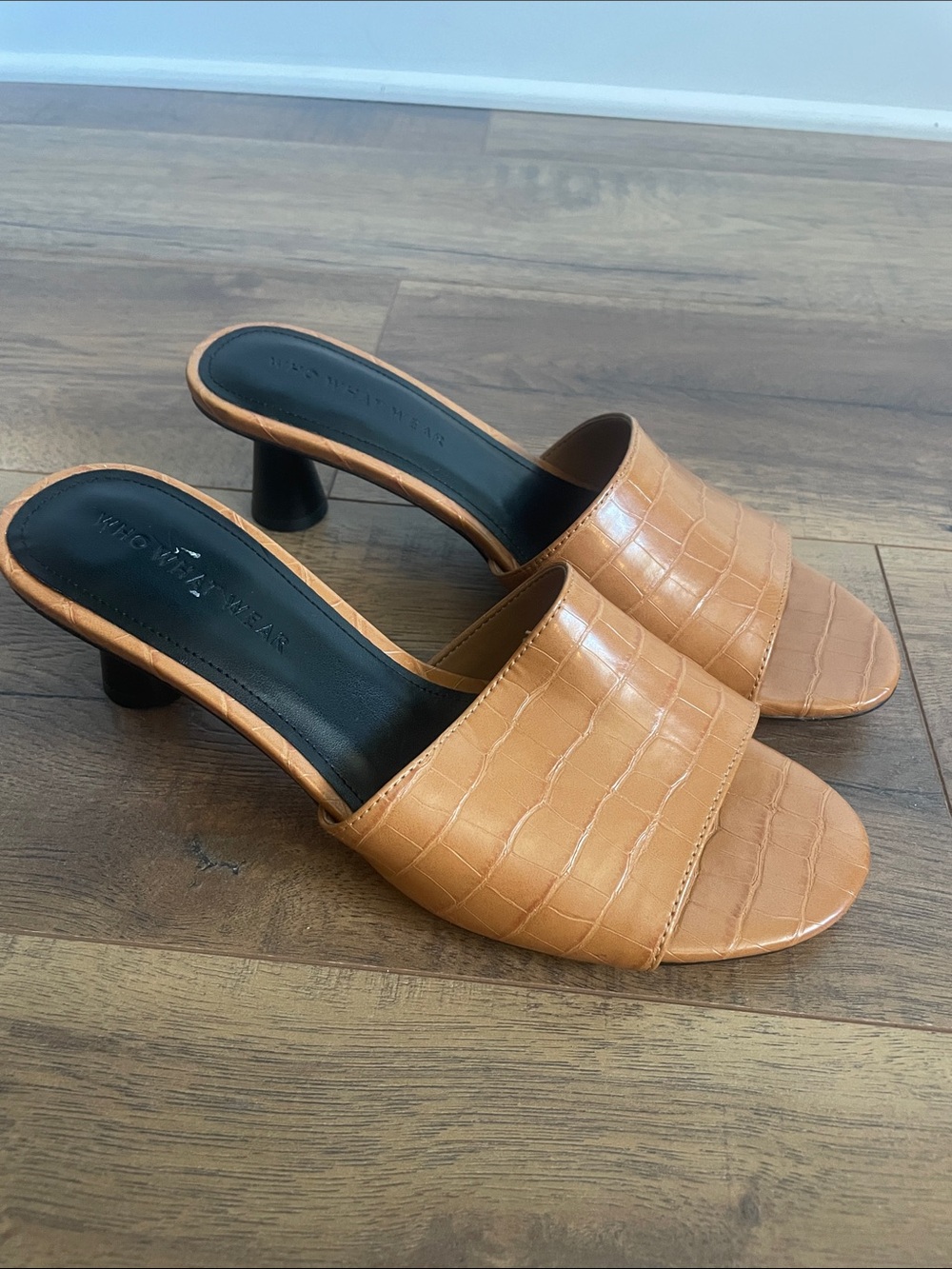 Who What Wear Penelope Heeled Sandal Size 9 Eu 40